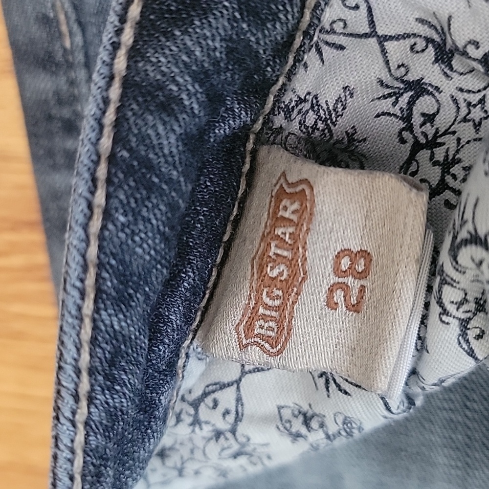(Capris) Big Star Sweet Crop Jeans Capris Size 28 - Picture 6 of 10